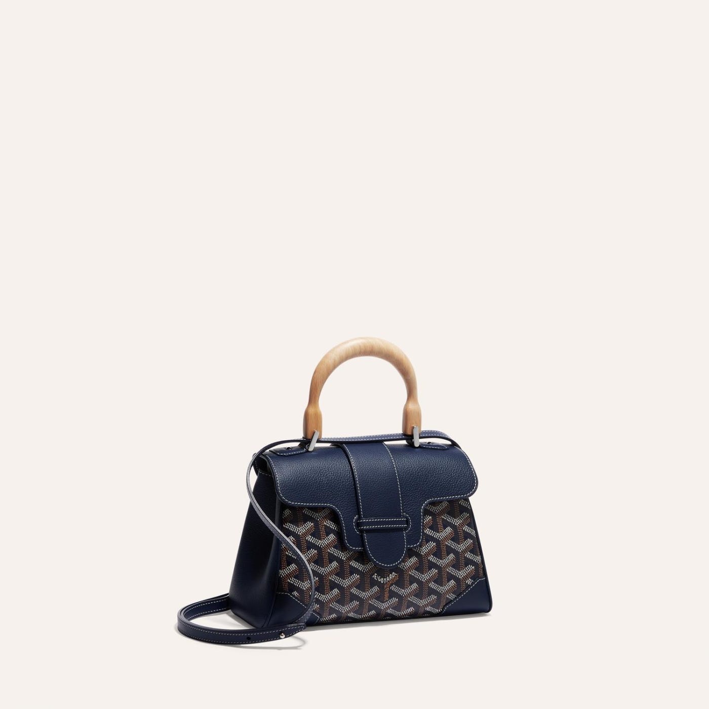 Goyard Saigon Souple Mini Bag Navy Blue - Image 1